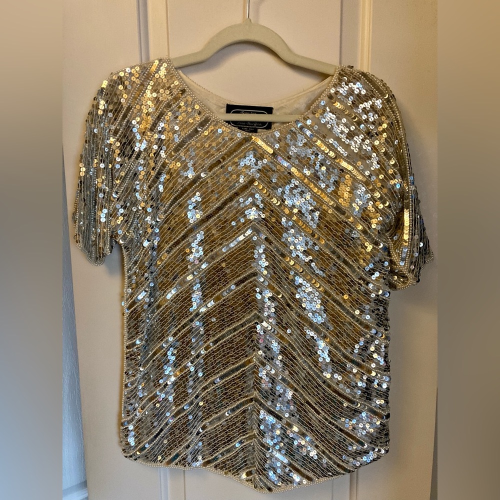 Vintage 80’s sequined top